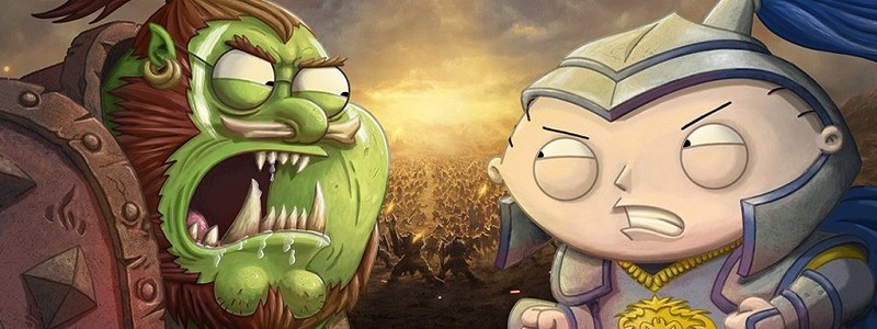 Посмотрите отсылку на World of Warcraft в «Гриффинах»