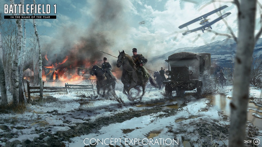 Анонсировано дополнение Battlefield 1 о Российской Империи — «Во имя Царя»