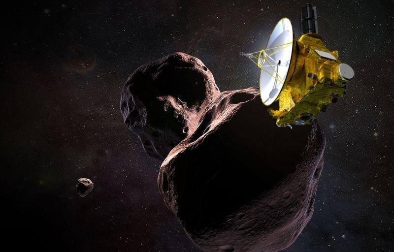 Станция New Horizons сблизилась с астероидом Ультима Туле