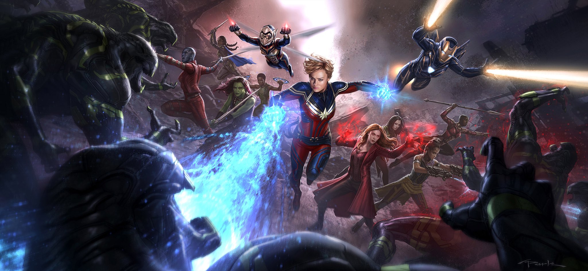 Новый взгляд на женскую команду киновселенной Marvel