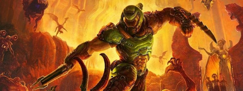 Посмотрите начало Doom Eternal