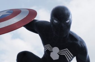 Показан Человек-паук в черном костюме симбиота в MCU