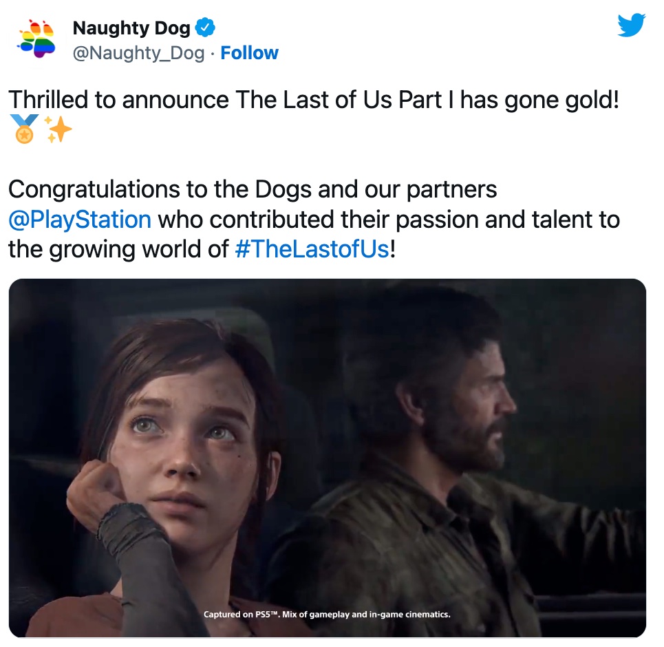 The Last of Us Part 1 завершена - ремейк не будет перенесен