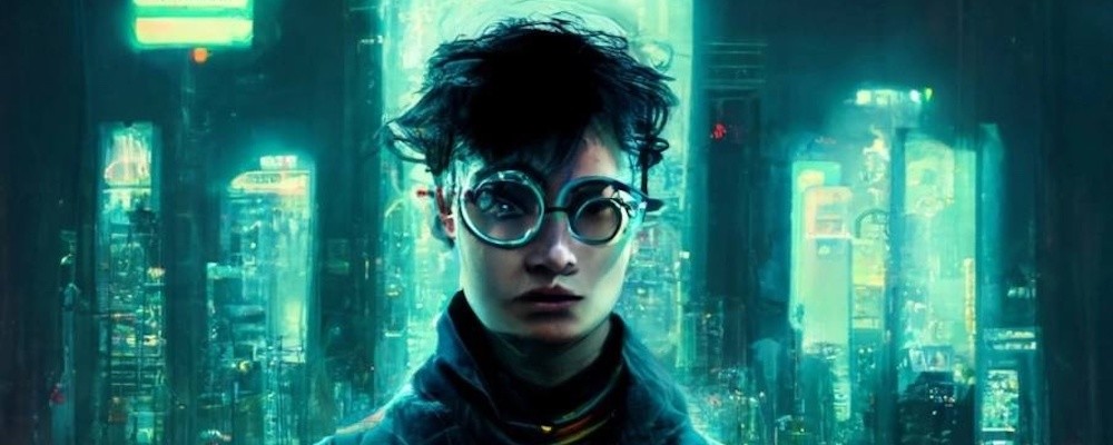Мир «Гарри Поттера» перенесли в киберпанк