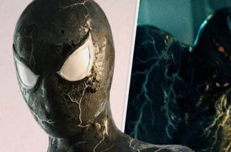 Человек-паук Тома Холланда показан в костюме симбиота в MCU