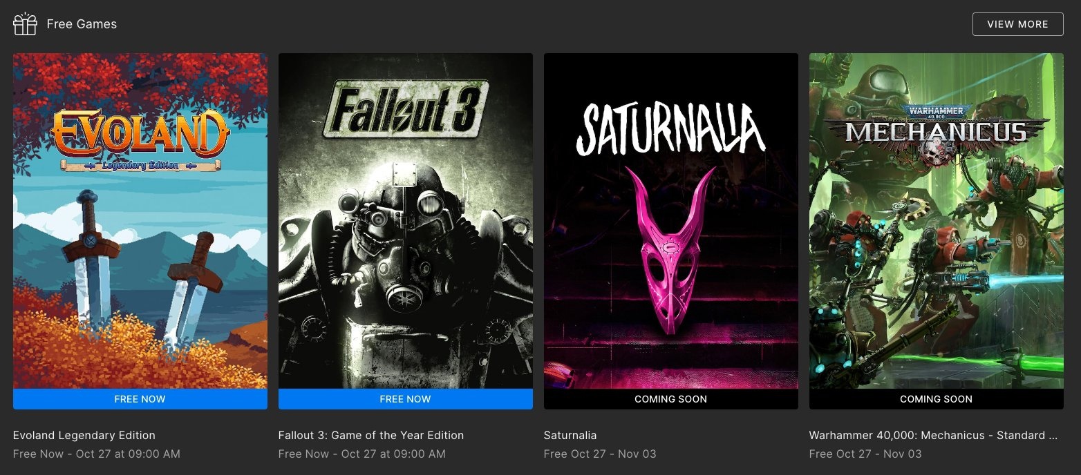 Бесплатно можно скачать одну из лучших игр серии Fallout в EGS