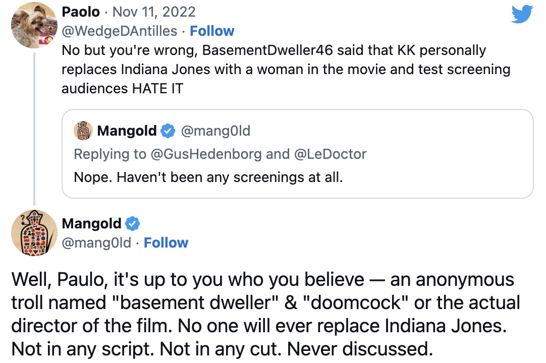 Режиссер «Логана» прокомментировал провальные показы фильма «Индиана Джонс 5»