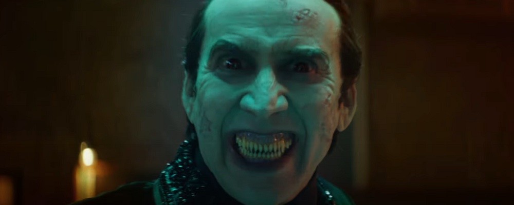 Николас Кейдж в роли Дракулы в первом трейлере фильма «Ренфилд»