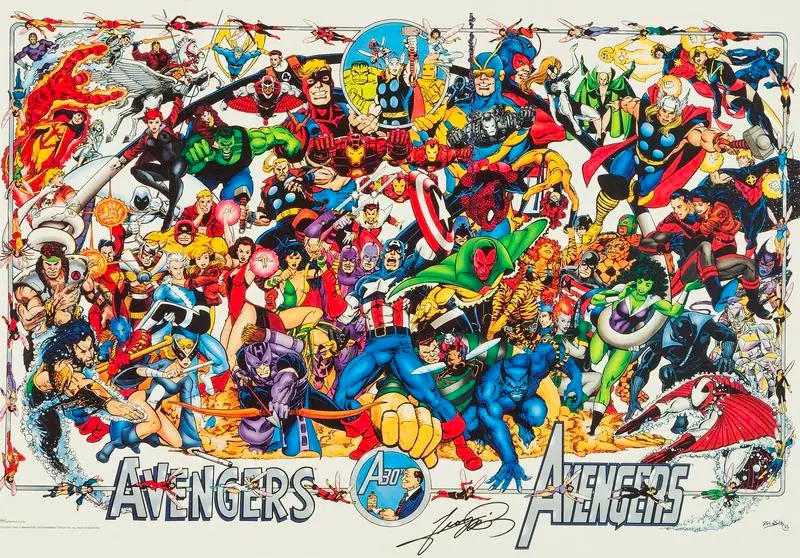 Marvel представила новый постер «Мстителей» по случаю 60-летия Marvel представила новый постер «Мстителей» по случаю 60-летия