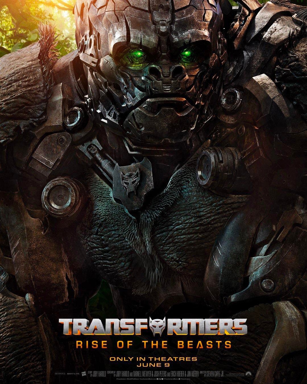 Оптимус Прайм на новом постере фильма «Трансформеры 7: Восхождение Звероботов»