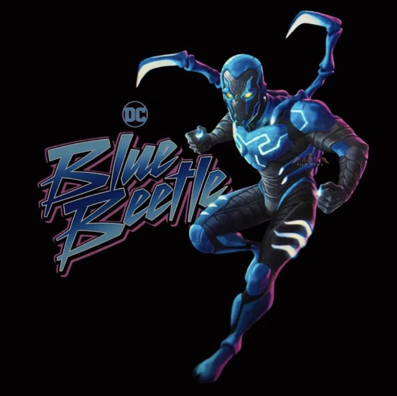 Новые постеры фильма «Синий жук» показали лучший взгляд на костюм героя DC