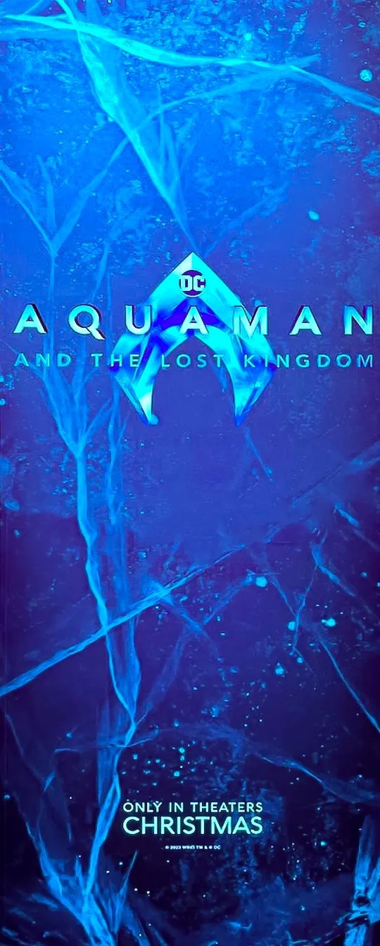 Вышел первый постер фильма «Аквамен 2: Потерянное царство»