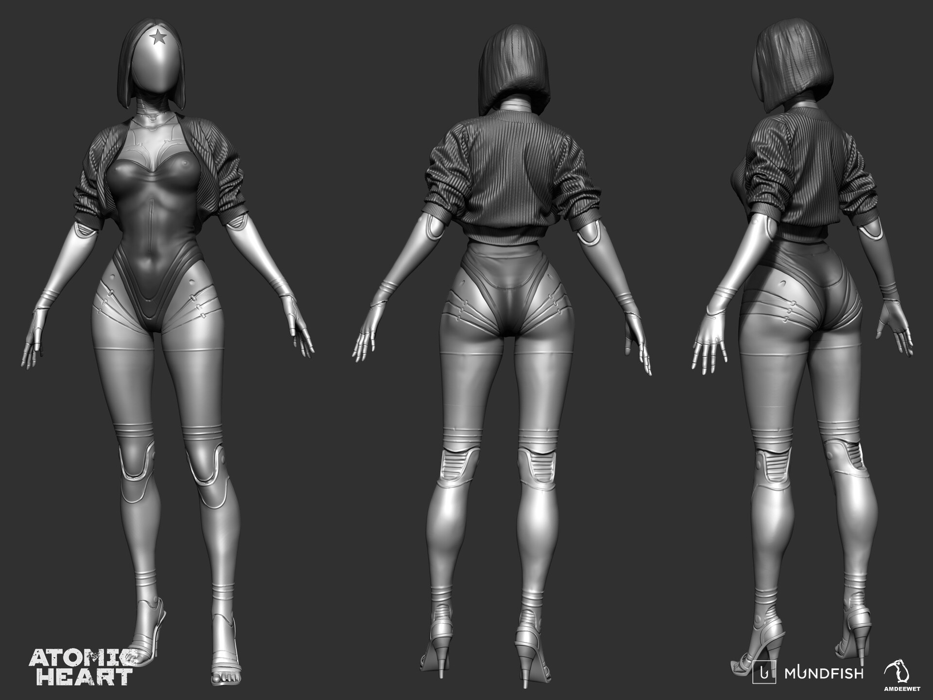 Официально показано лицо Близняшки из Atomic Heart (фото)