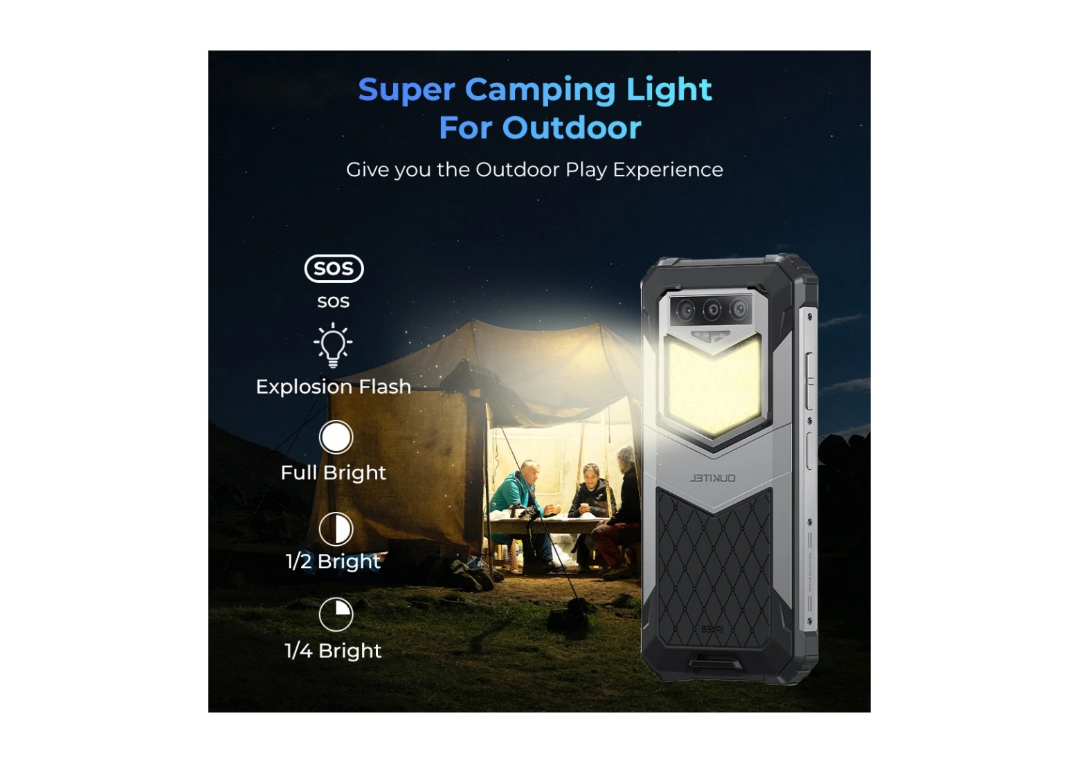 OUKITEL WP26: лучший смартфон для незабываемых впечатлений от кемпинга