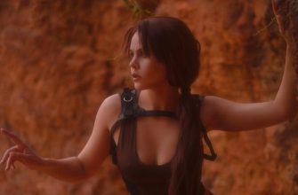 Модель сделала идеальный косплей на Лару Крофт, достойный фильма по Tomb Raider