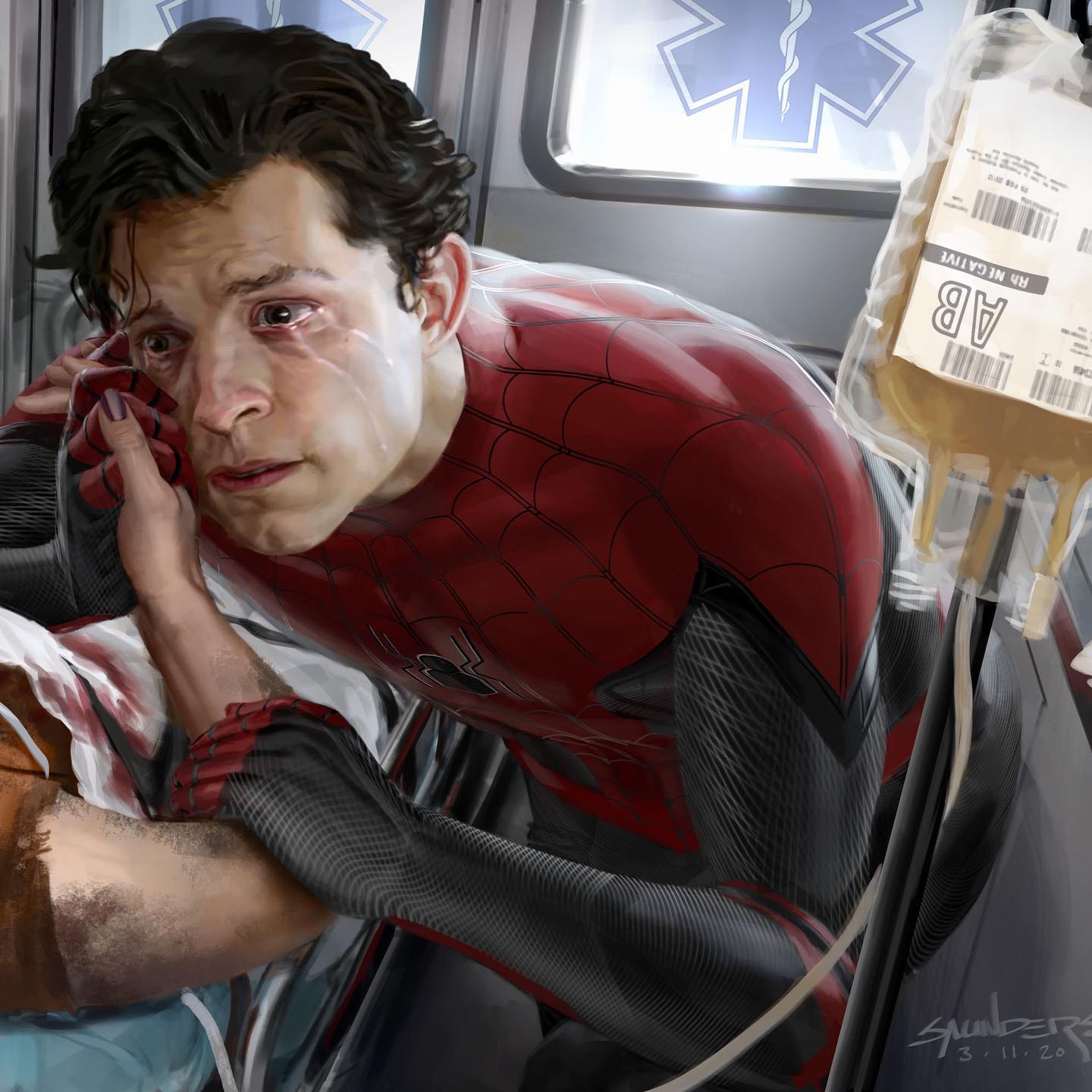 Удаленная сцена «Человека-паука: Нет пути домой» показала убитого горем Питера Паркера
