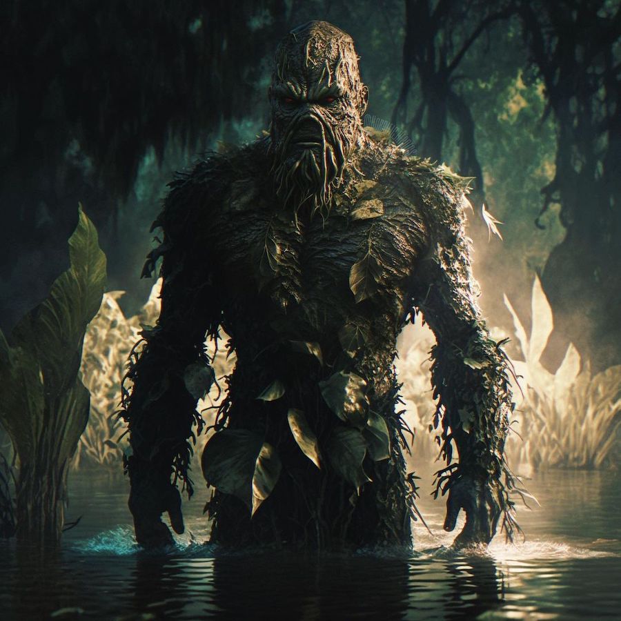 Постер фильма «Болотная тварь» из перезапуска вселенной DC показал художник Постер фильма «Болотная тварь» из перезапуска вселенной DC показал художник