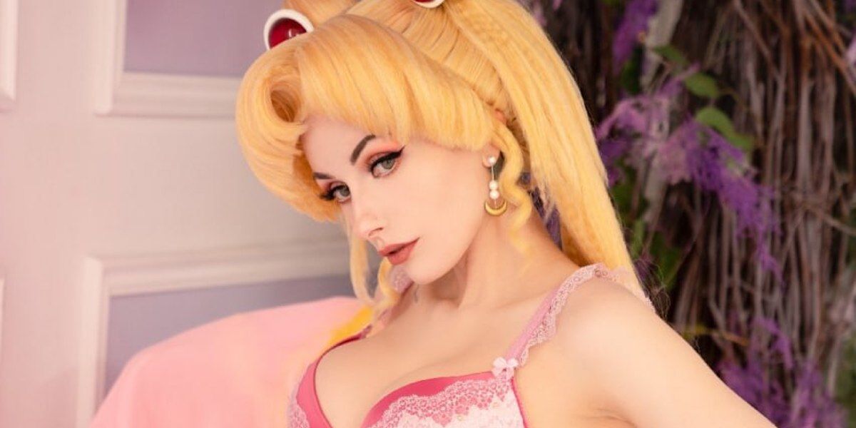 Модель сделала откровенный косплей на Сейлор Мун