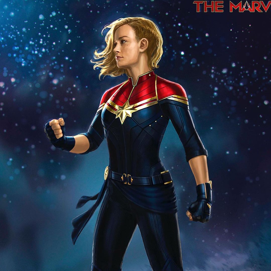 Показан изначальный костюм Капитана Марвел для сольного сиквела