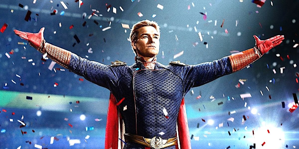 Вышли постеры 4 сезона сериала «Пацаны» и показали Хоумлендера с Бутчером Вышли постеры 4 сезона сериала «Пацаны» и показали Хоумлендера с Бутчером