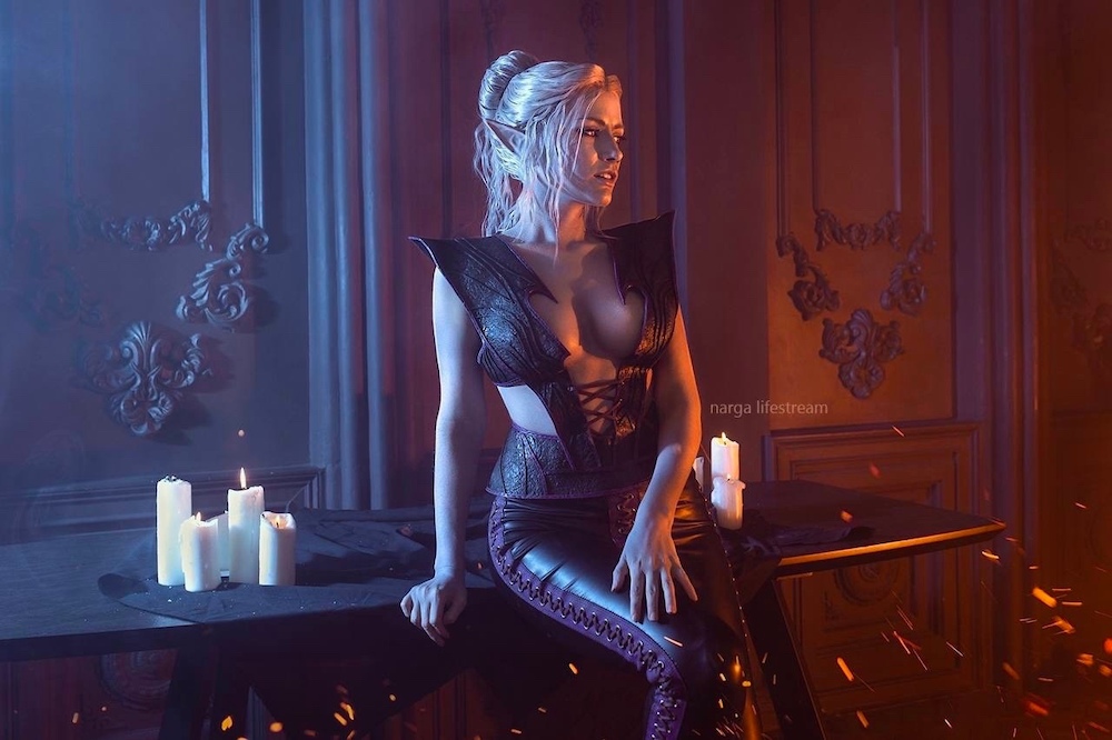 Модель сделала откровенный косплей Минтары из Baldur’s Gate 3 Модель сделала откровенный косплей Минтары из Baldur’s Gate 3
