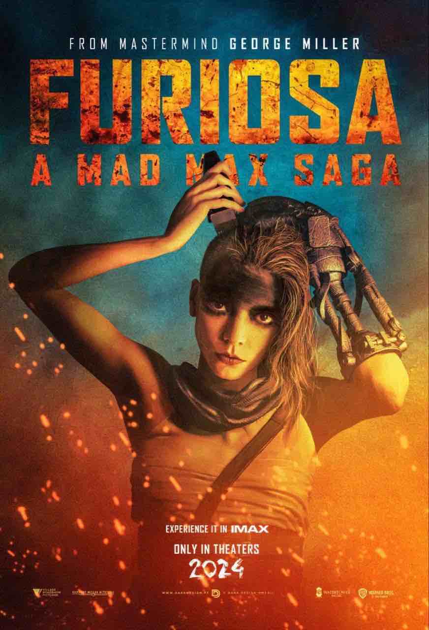 Бионический протез героини на новом постере фильма «Фуриоса: Хроники Безумного Макса»