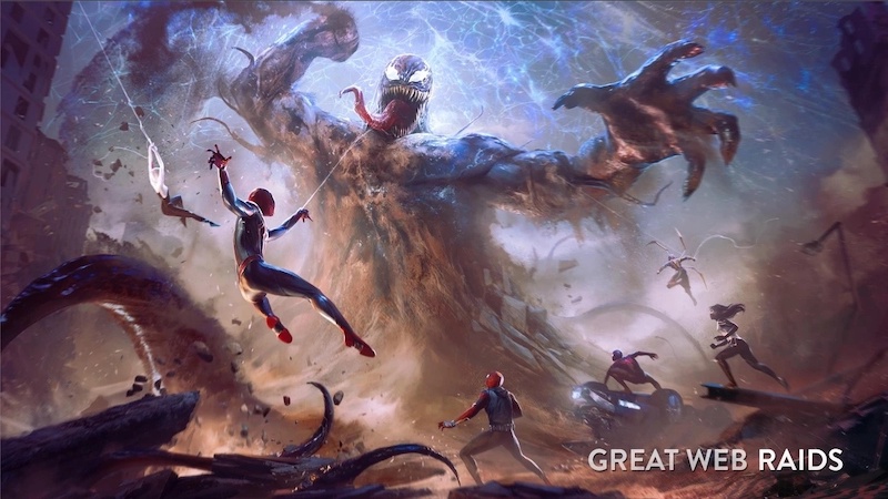Огромный Веном и играбельная Гвен Стейси: детали Spider-Man The Great Web