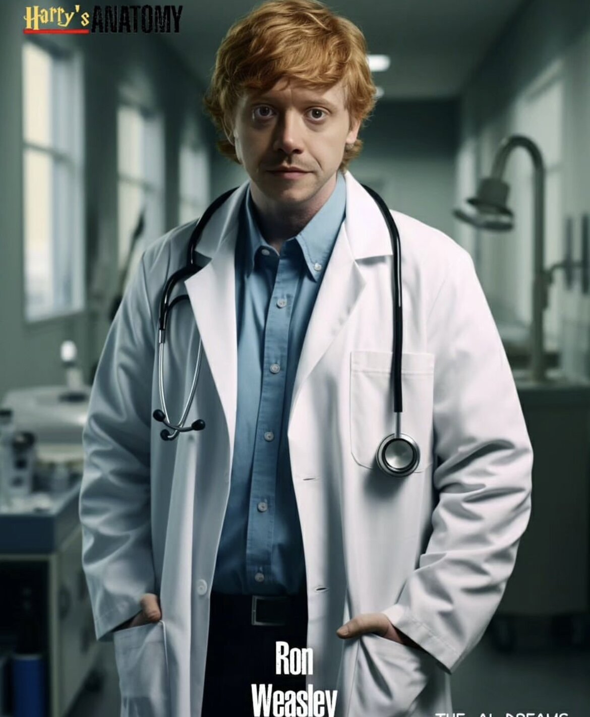 Персонажи «Гарри Поттера» стали докторами из «Анатомии страсти» в странном кроссовере