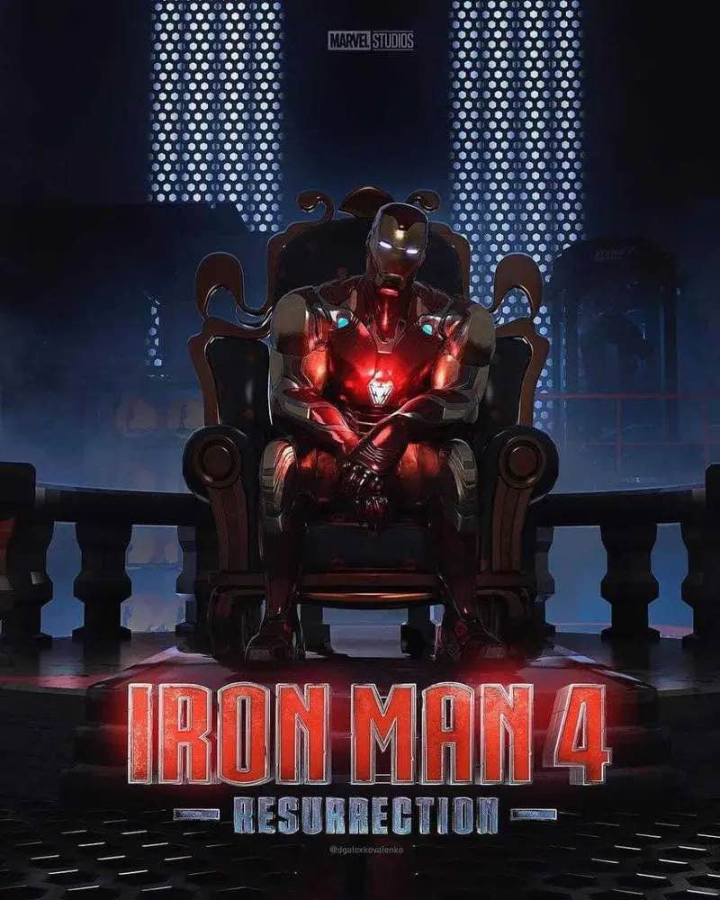 Вышел постер фильма «Железный человек 4: Воскрешение». Это фейк?