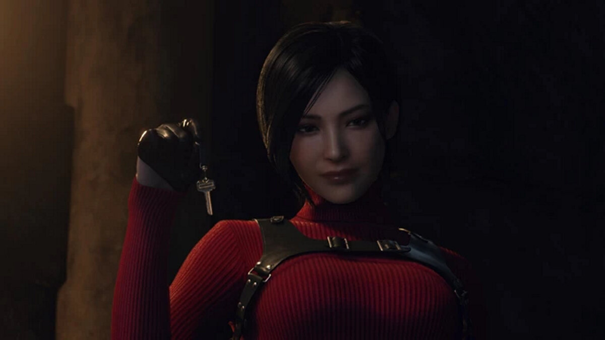 Модель сделала горячий косплей Ады Вонг из Resident Evil 4 с порванными колготками