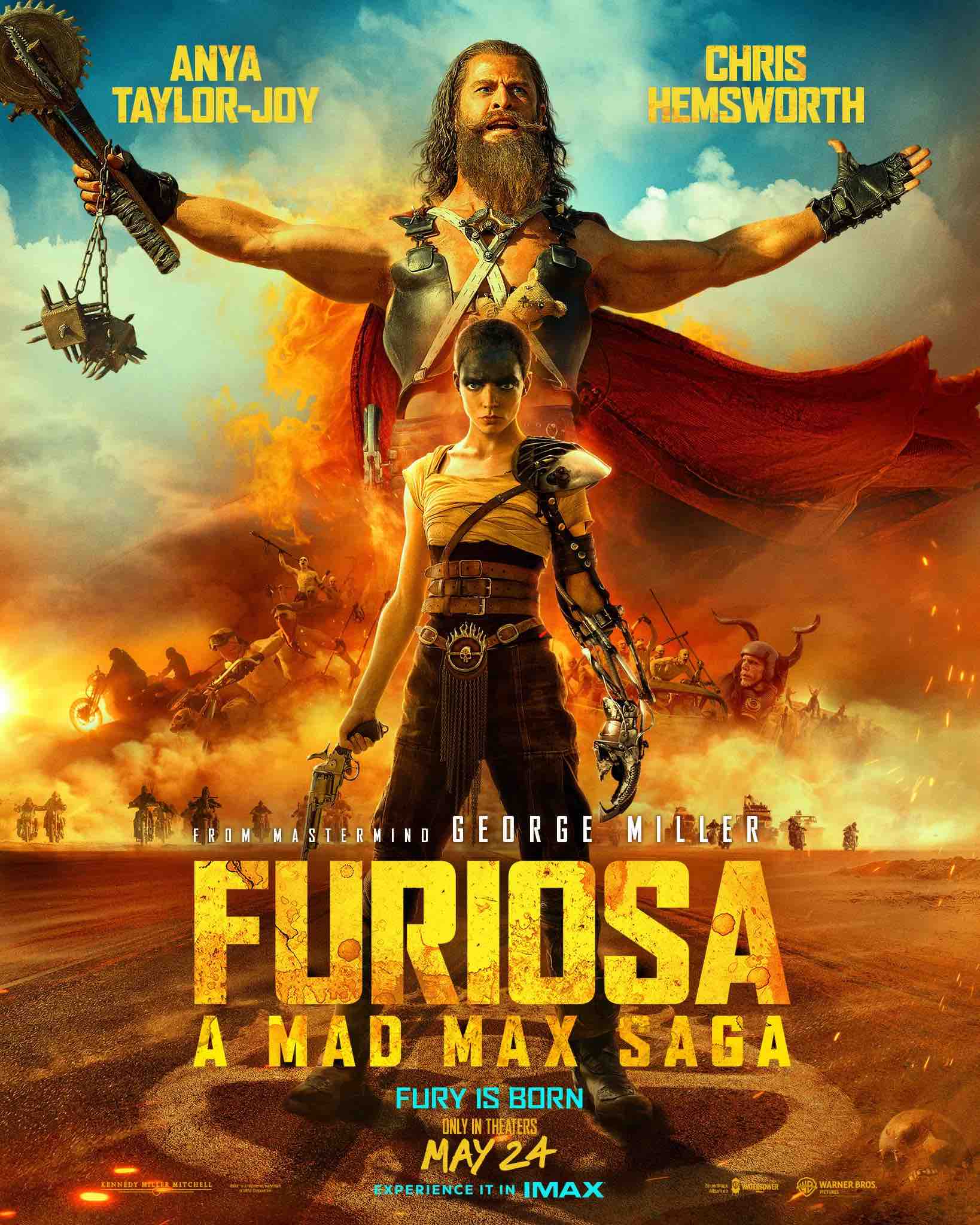 «Безумный Макс» возвращается: вышел новый постер фильма «Фуриоса»