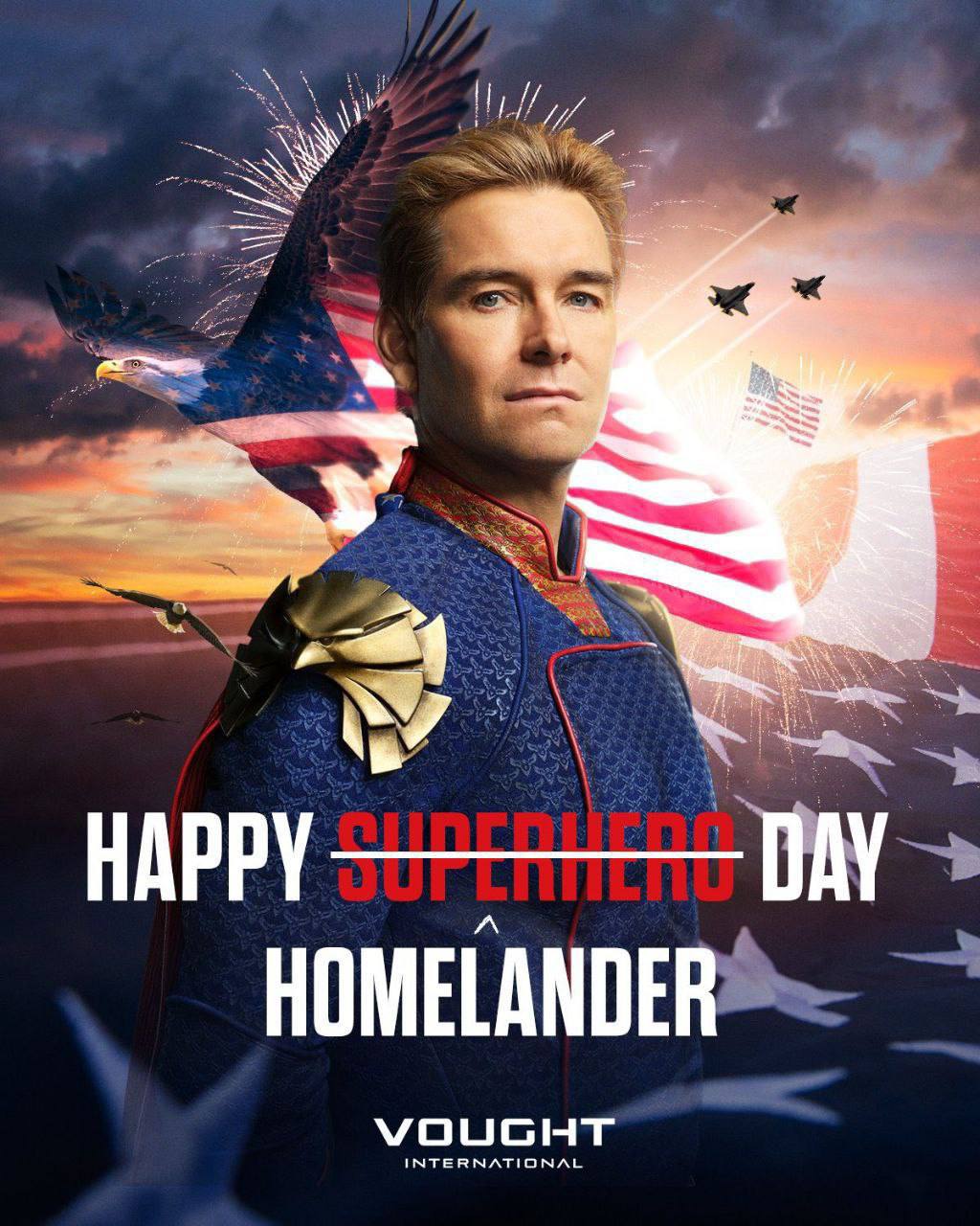 Хоумлендер оказался на новым постере 4 сезона сериала «Пацаны». Подтвержден трейлер