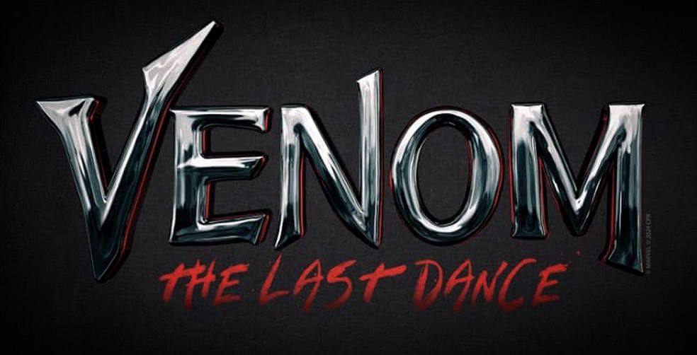 Появился обновленный логотип фильма «Веном 3: Последний танец» с Томом Харди