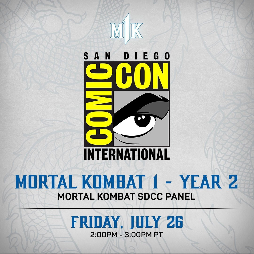 Mortal Kombat 1: Новые бойцы из Kombat Pack 2 будут анонсированы на SDCC 24