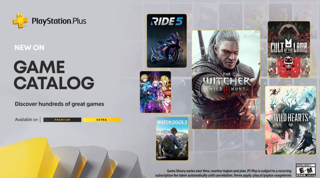 Объявлен список игр PS Plus Extra и Premium за август 2024